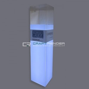 Acrylic Floor Stand And Display Standee